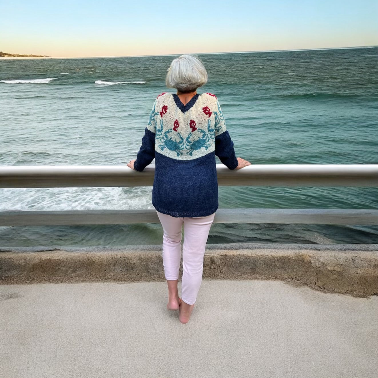 Crab Dip Sweater Pattern